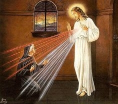 Santa Faustina y Jesus de la Misericordia