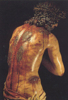 Espalda de Jesús,  foto Edilesa