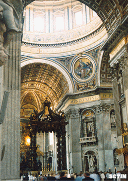 Basílica de San Pedro, interior