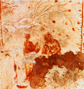 imágen de las catacumbas, siglo III