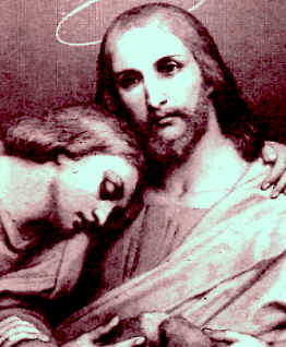 San Juan Apóstol con Jesús